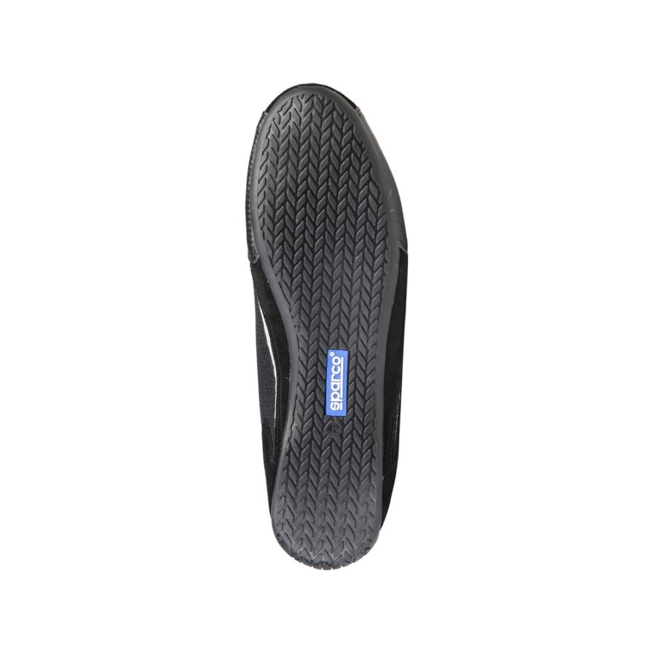 Sparco Yas-Mid Black Racing Shoes Sneakers in Suede