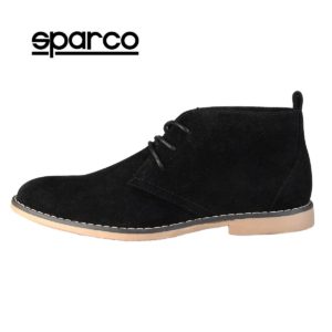 Sparco Suzuka Black Desert Boots Shoes Picture6: Designed for casual street durability and performance, Sparco Suzuka Black Ankle Boots is what you’d expect in a Casual Shoes. Unique style with increased comfort, pair with tailored pants and a casual shirt for the weekend.