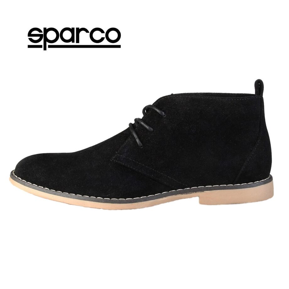 Sparco Suzuka Black Desert Boots Shoes