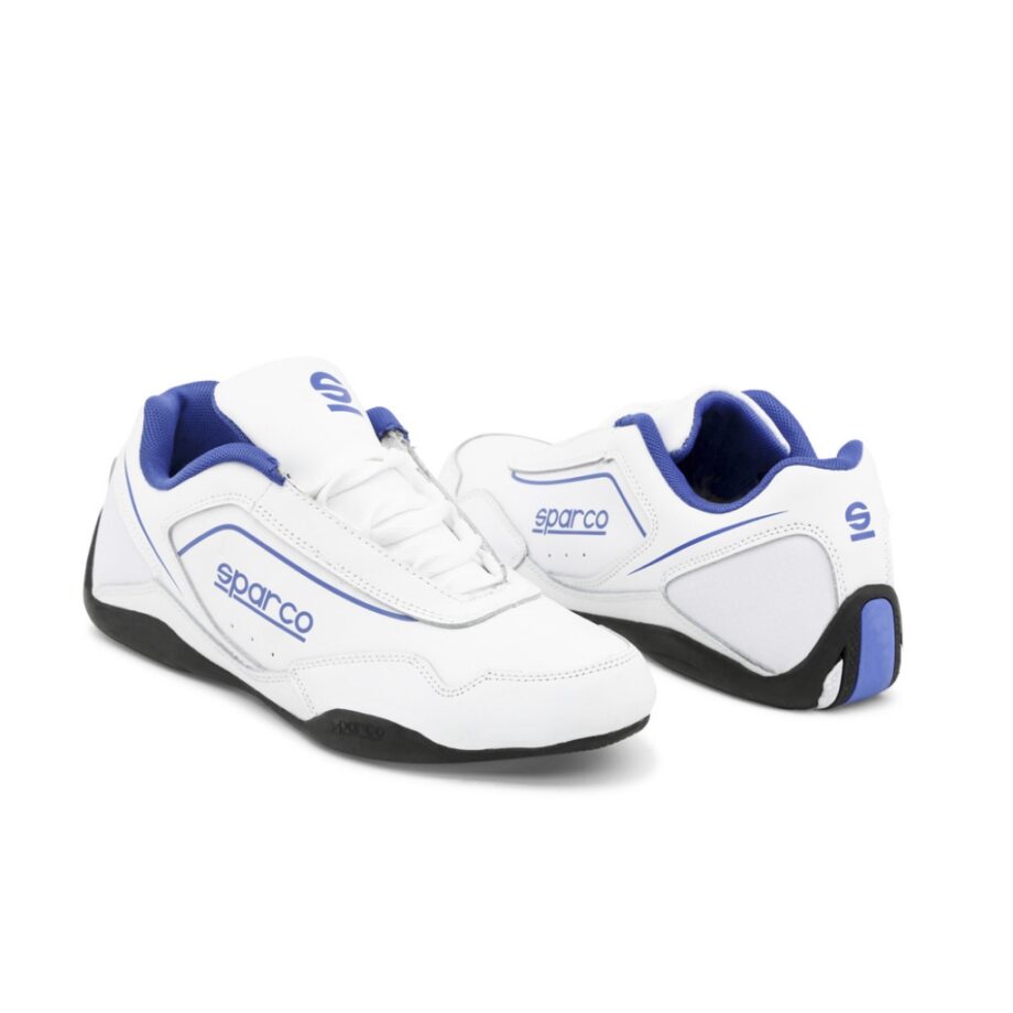 Sparco Shoes Jerez White/Blue Shoes Sneakers