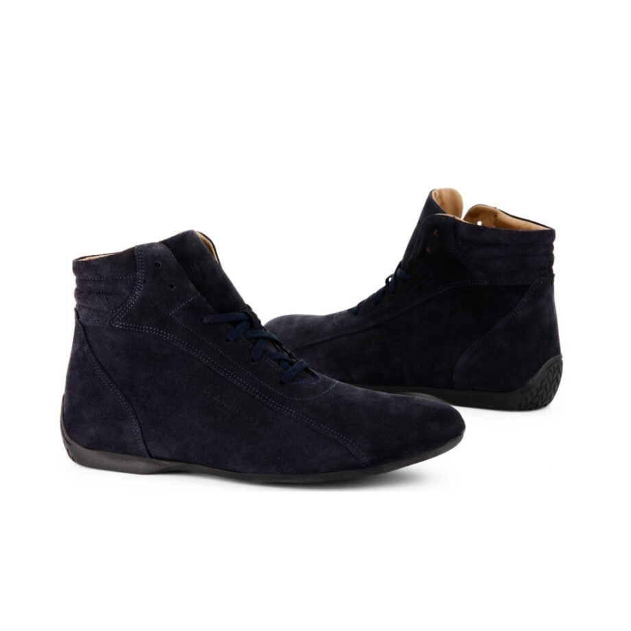 Sparco Monza-GP Blue Shoes Sneakers in Suede