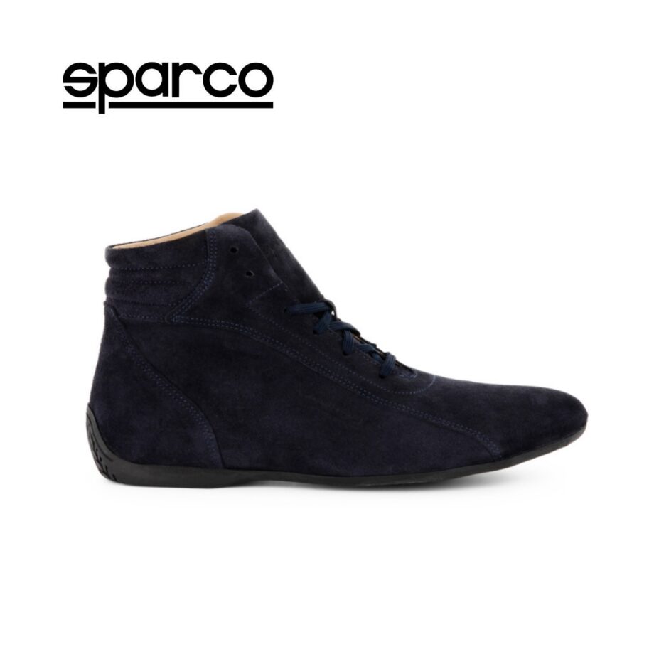 Sparco Monza-GP Blue Shoes Sneakers in Suede