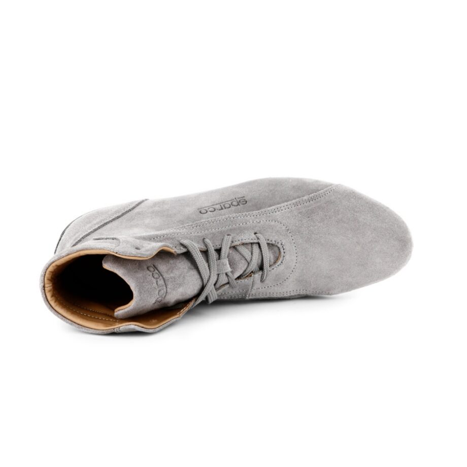 Sparco Monza-GP Grey Shoes Sneakers in Suede