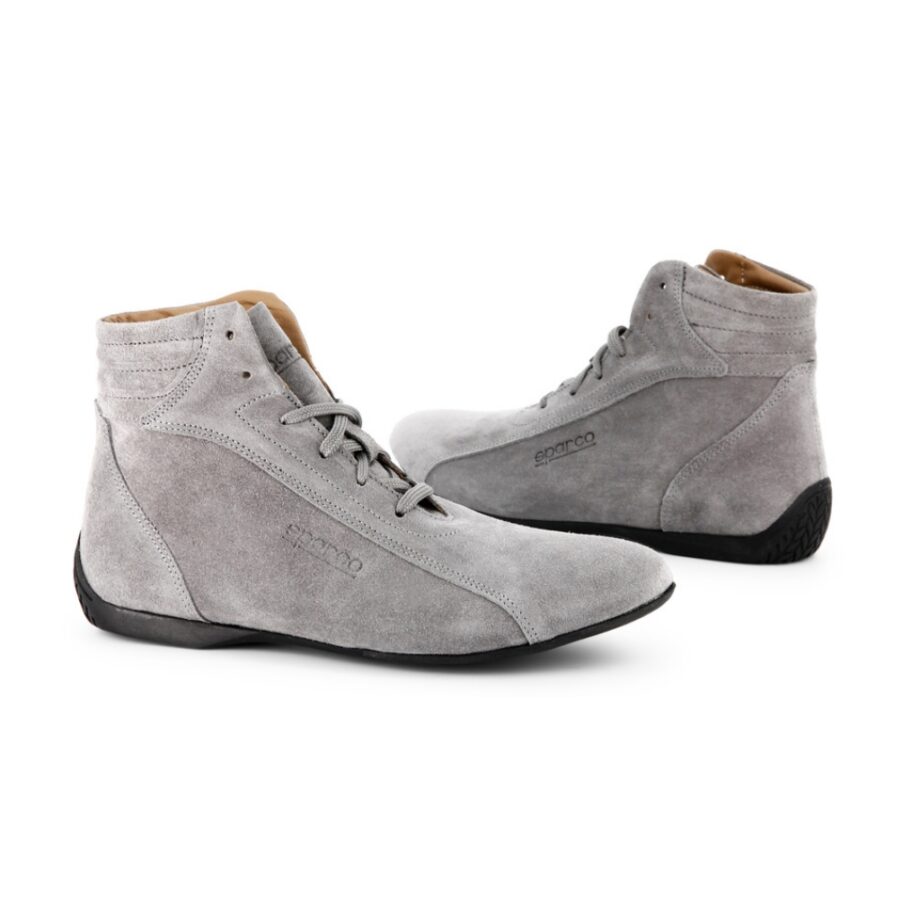 Sparco Monza-GP Grey Shoes Sneakers in Suede