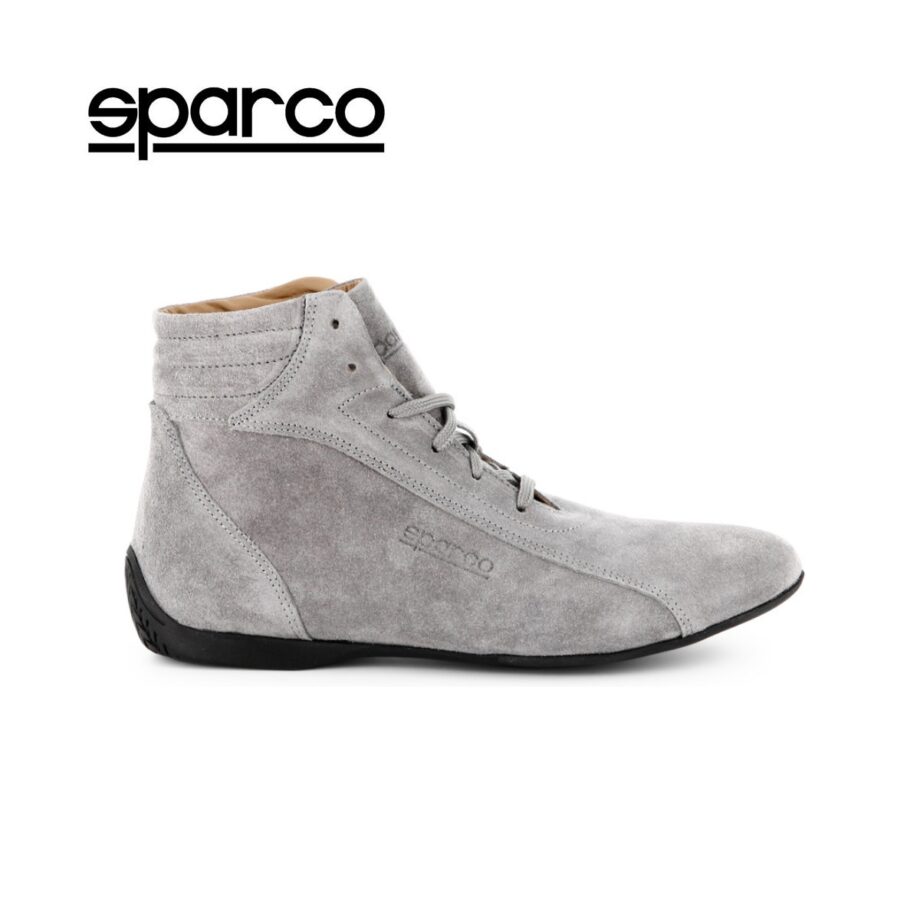 Sparco Monza-GP Grey Shoes Sneakers in Suede