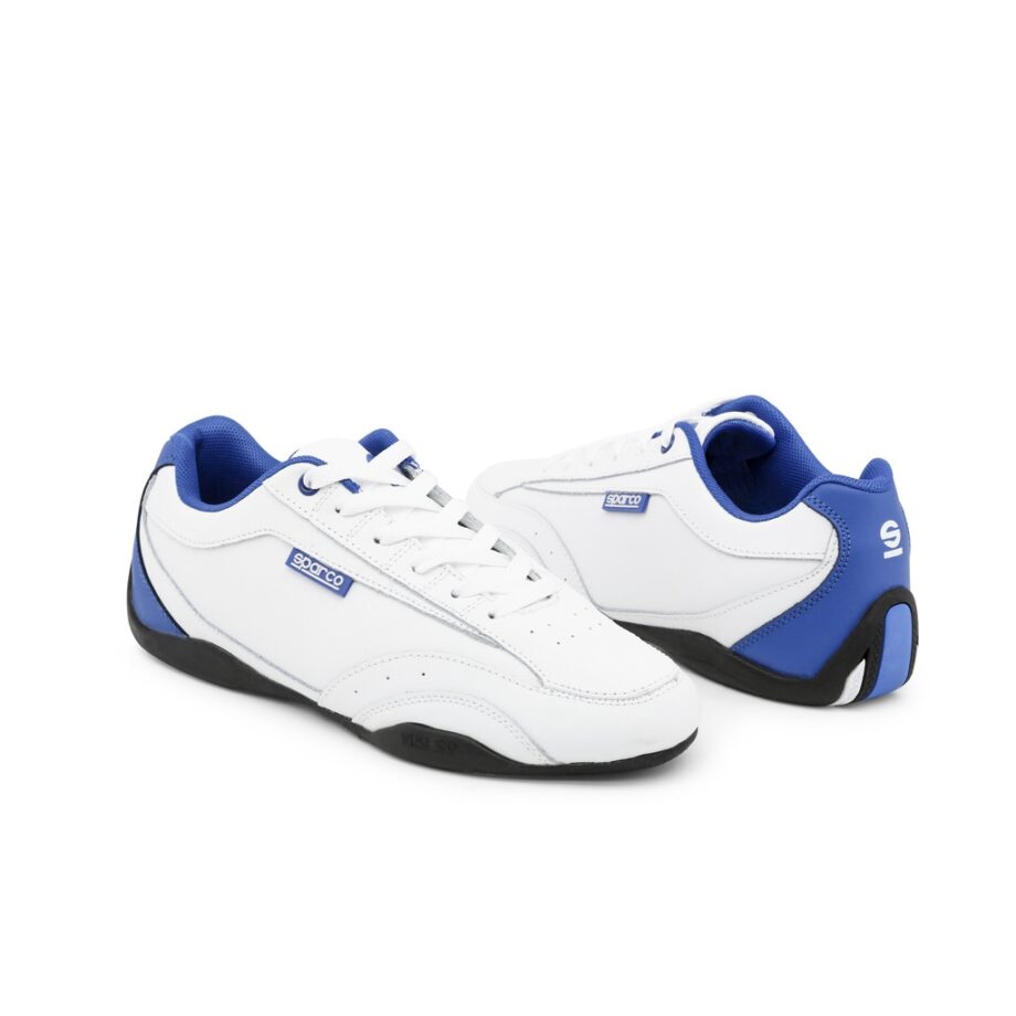 Sparco Zandvoort White/Blue Shoes Sneakers