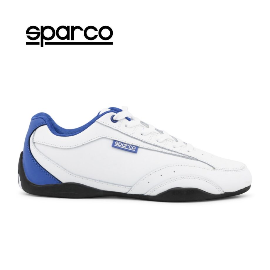 Sparco Zandvoort White/Blue Shoes Sneakers