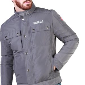 Sparco Berwick Grey Jacket Picture6: Stay warm this winter with Sparco collection of jackets for men, a great looking jacket for casual and sporty wear. Berwick jacket from Sparco will become a new wardrobe essential for you every winter, it creates a stylish and sporty look to any outfit.