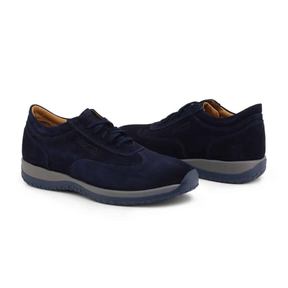 Sparco Imola-GP1 Blue Shoes Sneakers in Suede