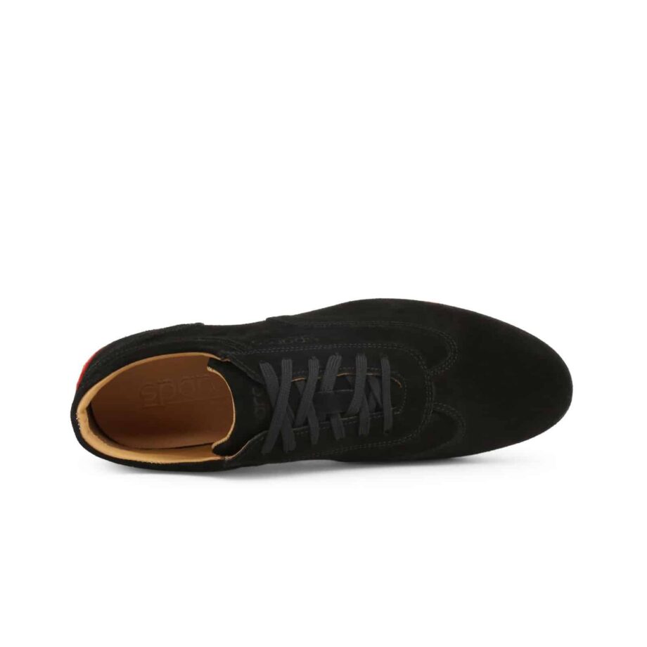 Sparco Imola-GPC Black Shoes Sneakers in Suede