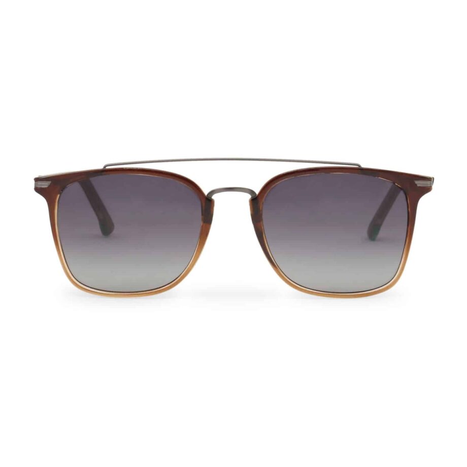 Sparco Podium Brown Sunglasses with Black Tint Lenses