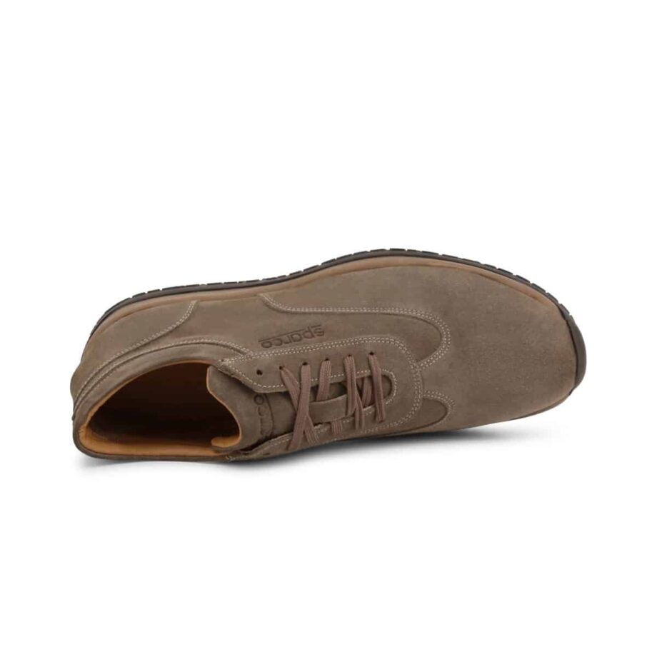 Sparco Imola-GP1 Brown Shoes Sneakers in Suede