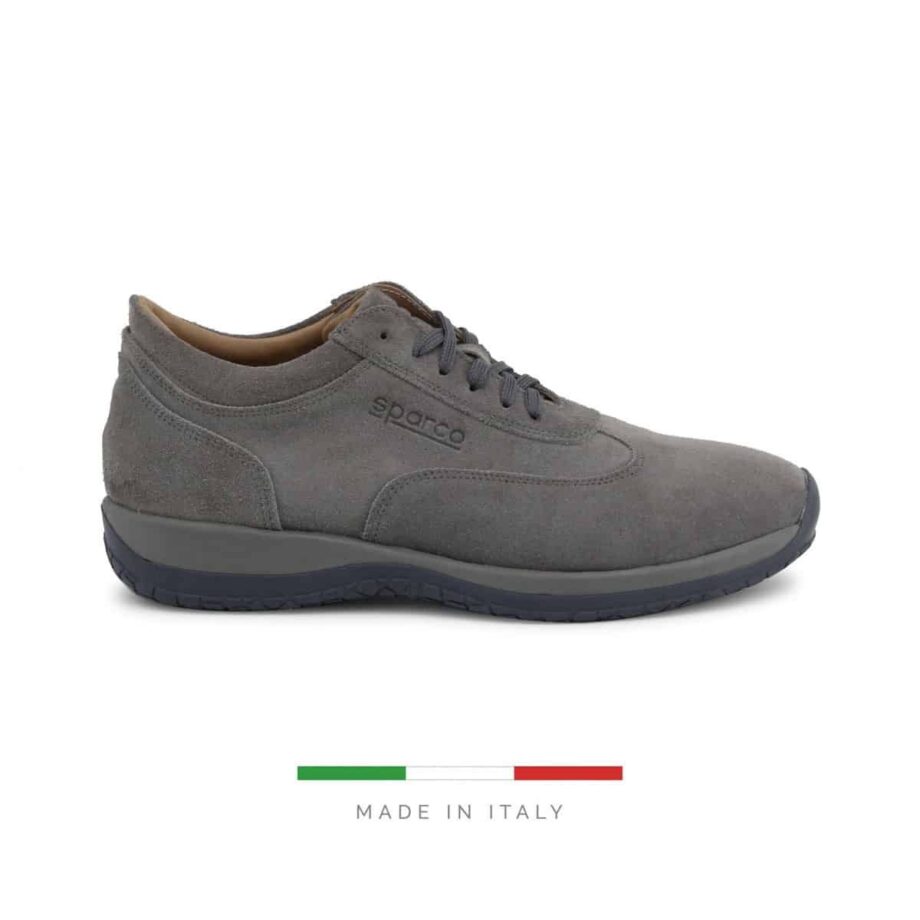Sparco Imola-GP1 Grey Shoes Sneakers in Suede