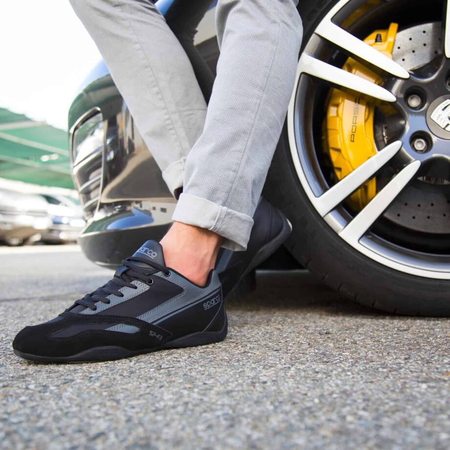 Sparco SP-F3 Black Shoes Sneakers
