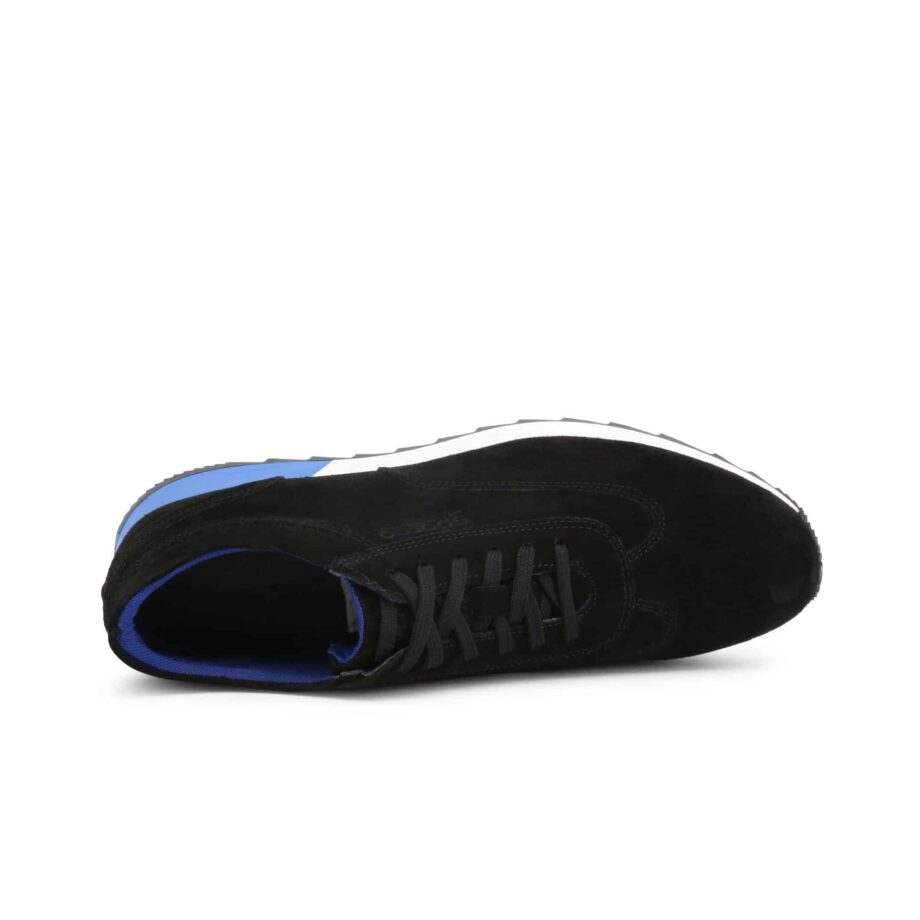 Sparco Imola-Run Black Shoes Sneakers in Suede