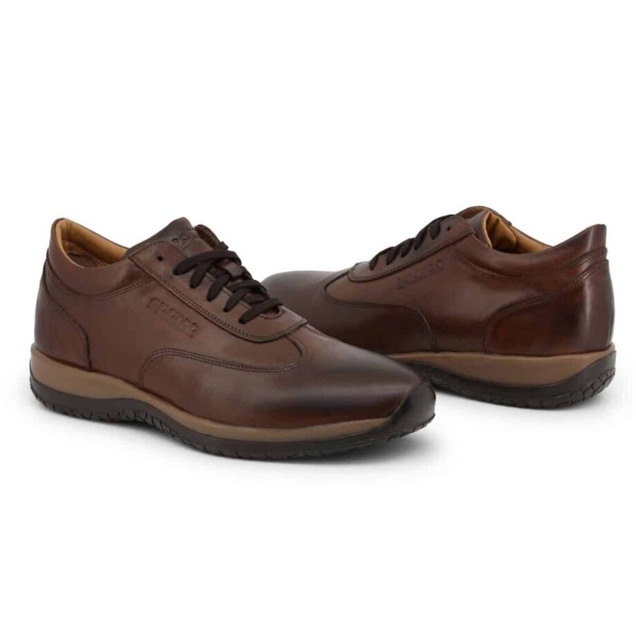 Sparco Imola-GP1 Brown Shoes Sneakers in Leather