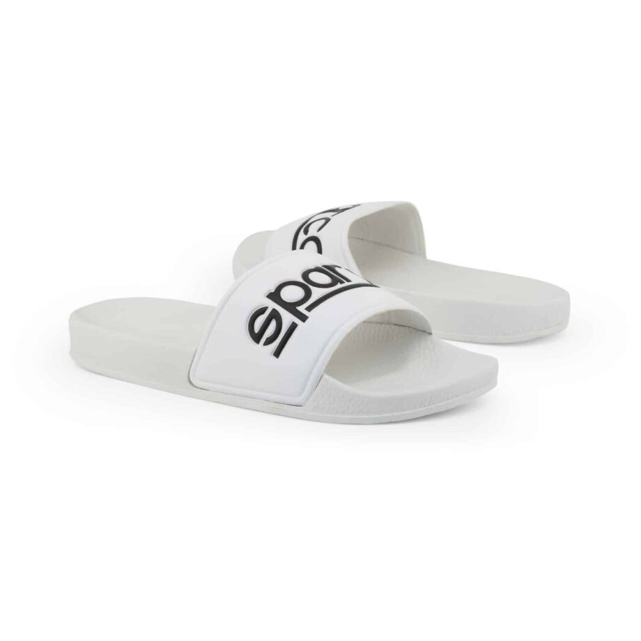 Sparco Slippers Fortaleza White Flip Flops