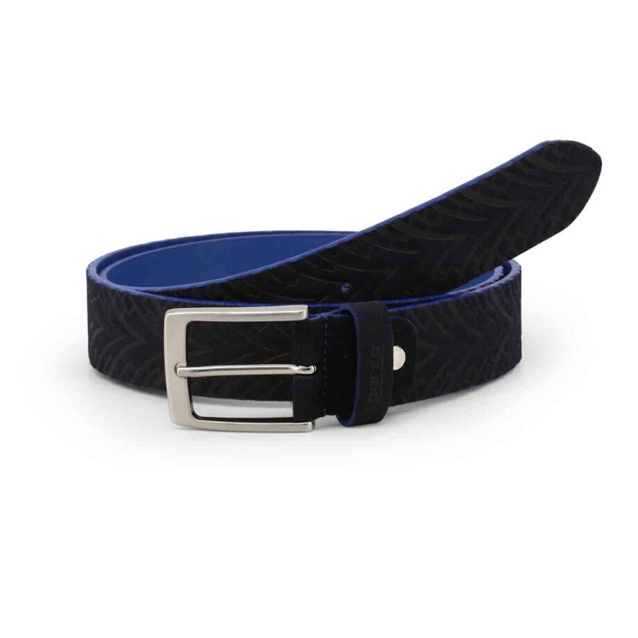 Sparco Maranello Blue Belt in Suede