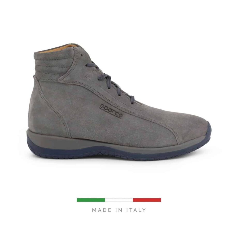Sparco Monza-GP1 Grey Shoes Sneakers in Suede