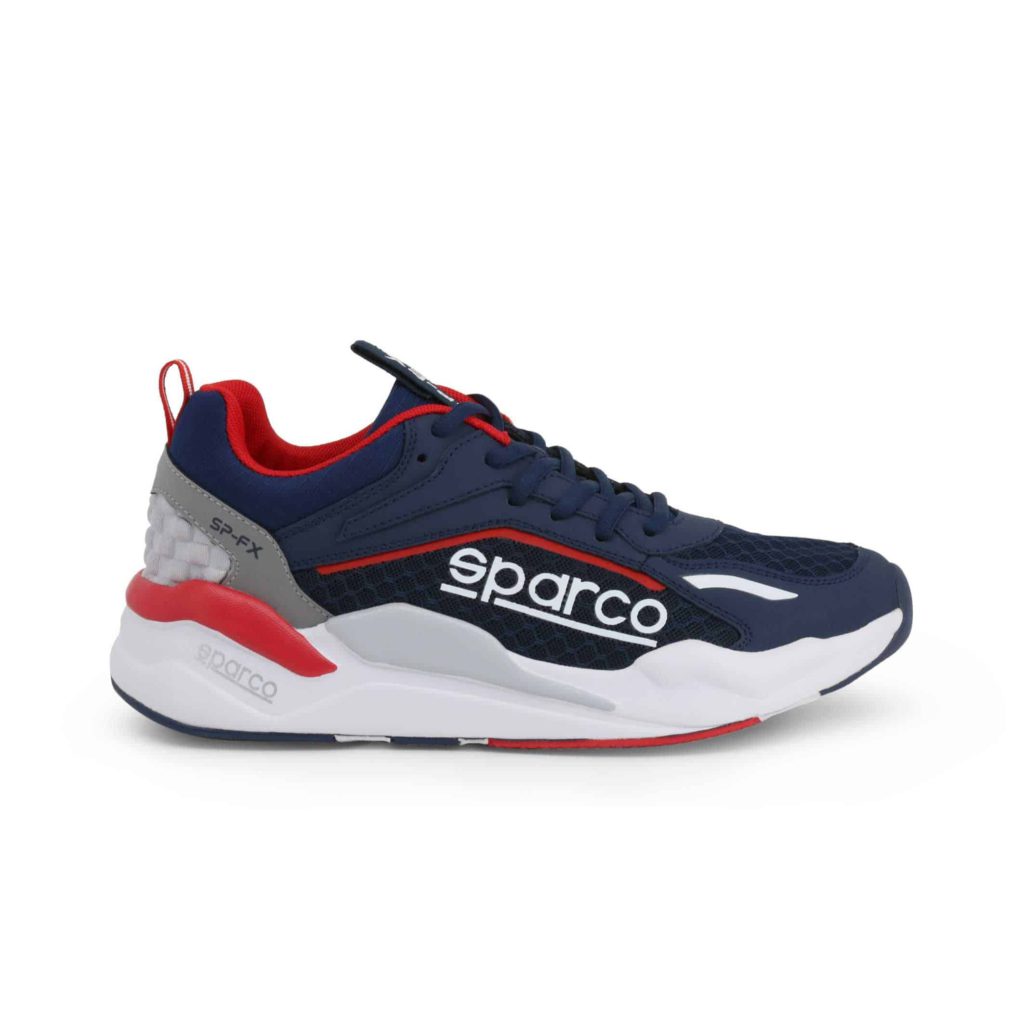 Sparco SP-FX Navy/Red Shoes Sneakers » Sparco Fashion AU