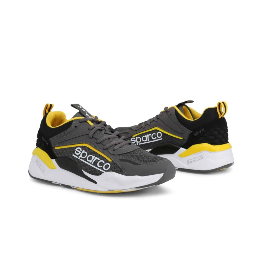 Sparco SP-FX Grey/Yellow Shoes Sneakers