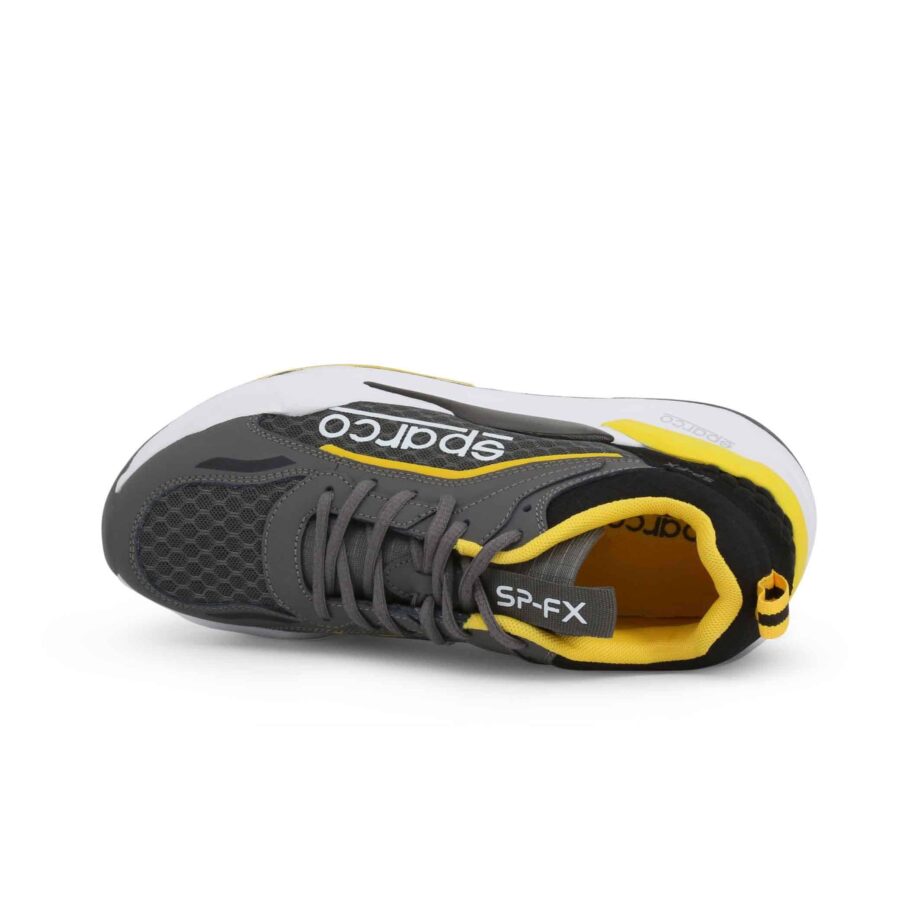 Sparco SP-FX Grey/Yellow Shoes Sneakers
