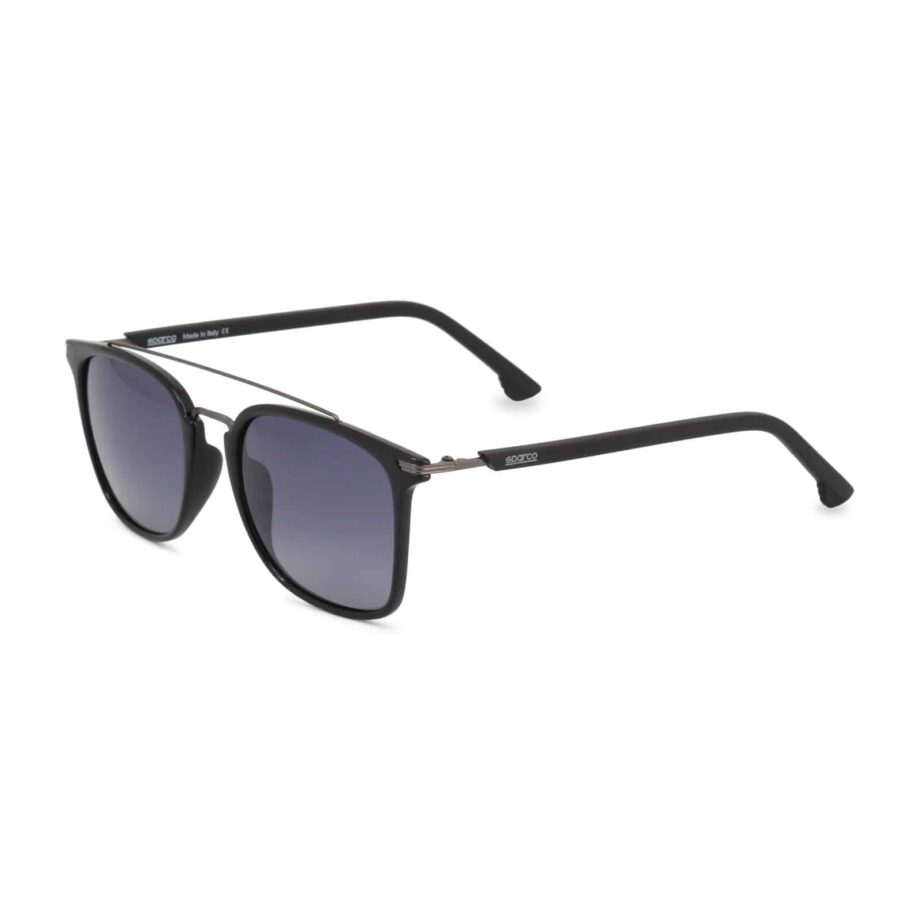 Sparco Podium Black Sunglasses with Black Tint Lenses