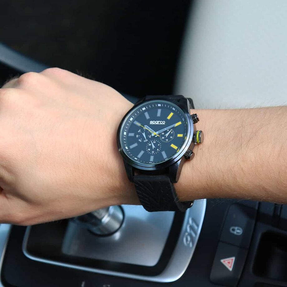 Sparco Niki Black/Yellow Watch