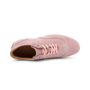 Sparco Imola-GP Pink Womens Shoes in Suede Picture4: Designed for ultimate street durability and performance, Sparco Imola-GP Pink Shoes in Suede is what you’d expect in a competition driving shoes for Women. That is why these shoes/boots feature a thin sole for maximum pedal feel and control. The sole continues up the heel's back to provide a smooth and stable pivoting point for heel-toe shifting. Comfortable shoes/boots that can be used for everyday car and motorbike driving, touring, racing, karting and even sim racing.