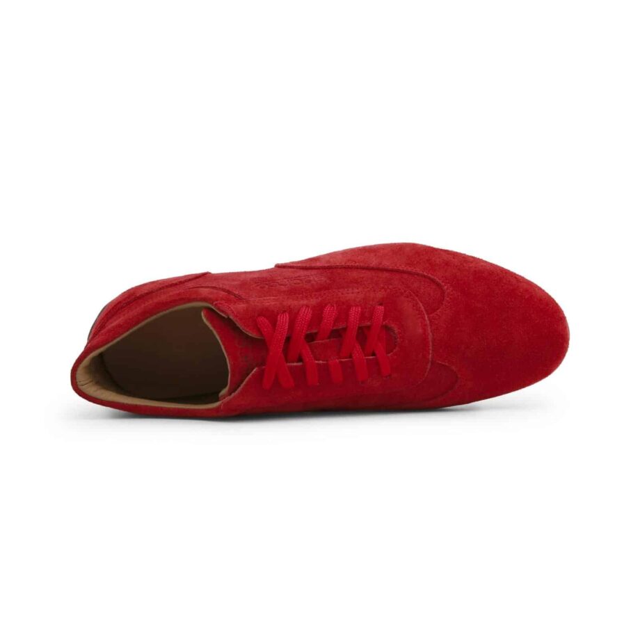 Sparco Imola-GP Red Shoes Sneakers in Suede