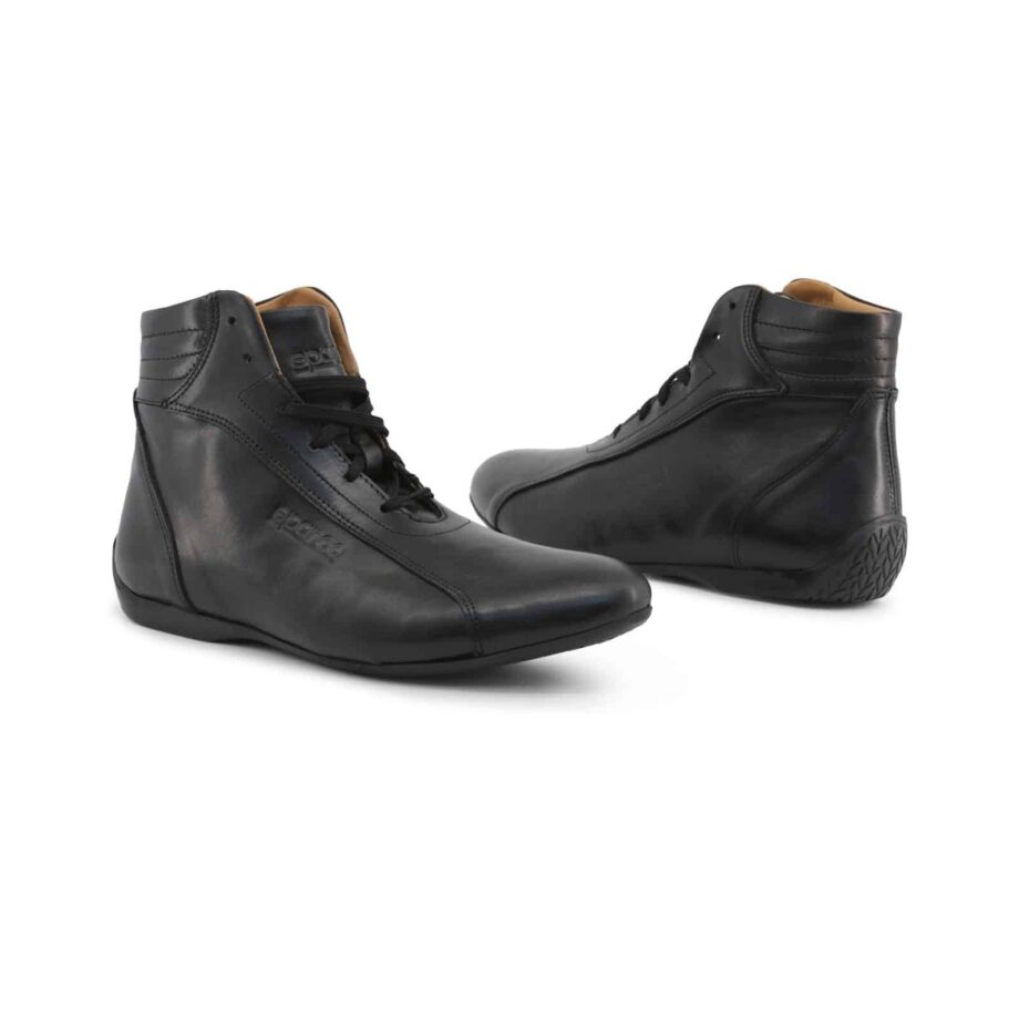 Sparco Monza-GP Black Shoes Sneakers in Leather