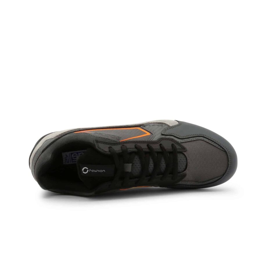 Sparco SP-F7 Grey/Fluorescent Orange Shoes Sneakers