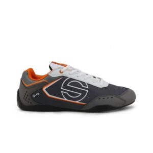 Sparco SP-F5 Grey/Orange Shoes Sneakers Picture1: Designed for ultimate street durability and performance, Sparco SP-F5 Grey/Orange Shoes is what you’d expect in a competition driving shoes. That is why these shoes/boots feature a thin sole for maximum pedal feel and control. The sole continues up the heel's back to provide a smooth and stable pivoting point for heel-toe shifting. Comfortable shoes/boots that can be used for everyday car and motorbike driving, touring, racing, karting and even sim racing.