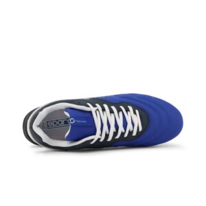 Sparco SP-FTX Blue/Navy Shoes Sneakers Picture4: Designed for ultimate street durability and performance, Sparco SP-FTX Blue/Navy Shoes is what you’d expect in a driving shoes. Features a thin sole for maximum pedal feel and control. The sole continues up the heel's back to provide a smooth and stable pivoting point for heel-toe shifting. Comfortable shoes/boots that can be used for everyday car and motorbike driving, touring, racing, karting and even sim racing.