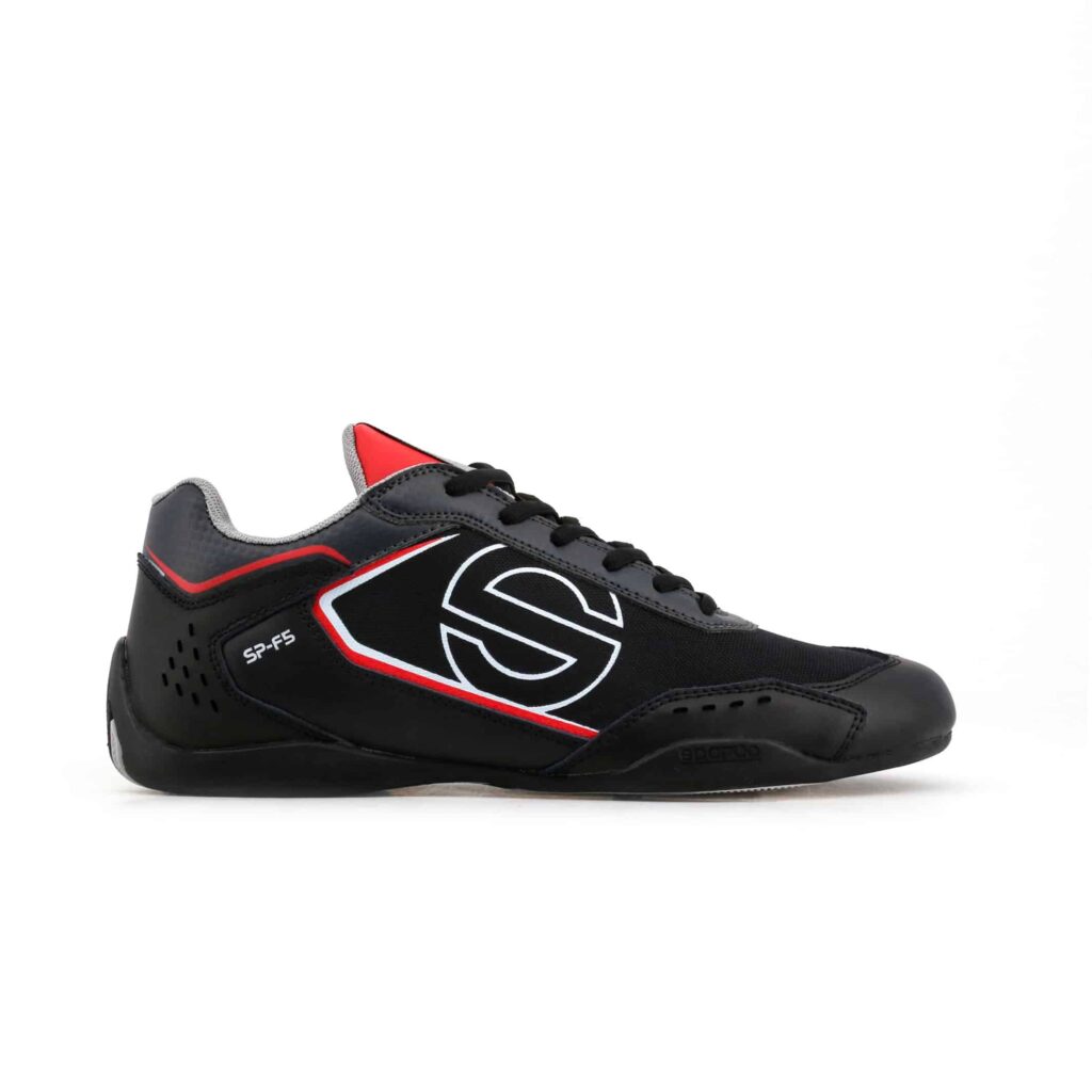 Sparco SP-F5 Black/Red Shoes Sneakers