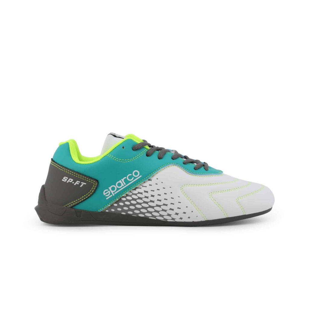 Sparco SP-FTX White/Emerald Shoes Sneakers