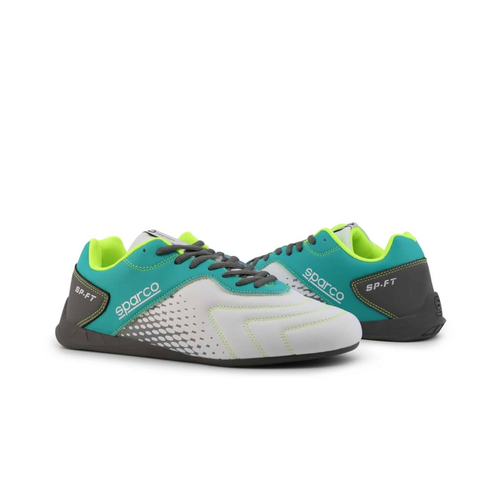 Sparco SP-FTX White/Emerald Shoes Sneakers