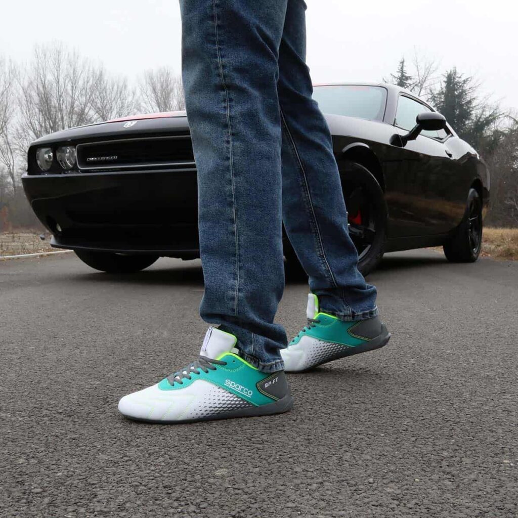 Sparco SP-FTX White/Emerald Shoes Sneakers
