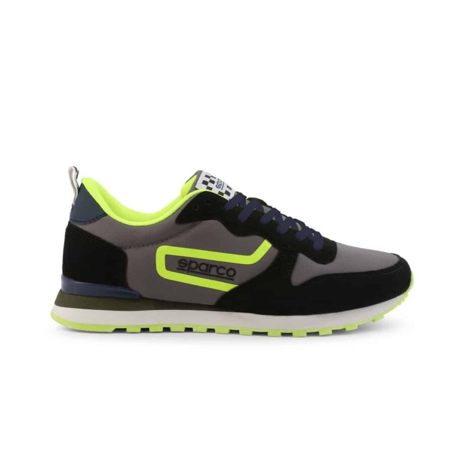 Sparco SP-Flag Black Shoes Sneakers for Men and Women (Unisex)
