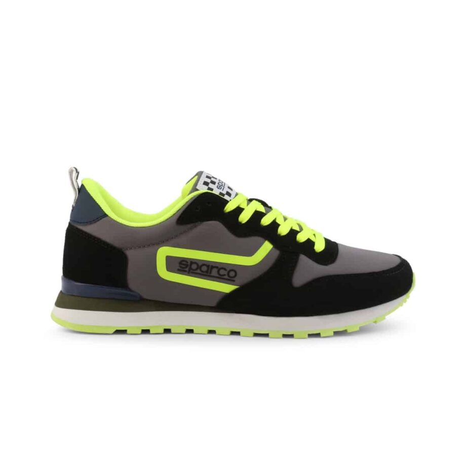 Sparco SP-Flag Black Shoes Sneakers for Men and Women (Unisex)