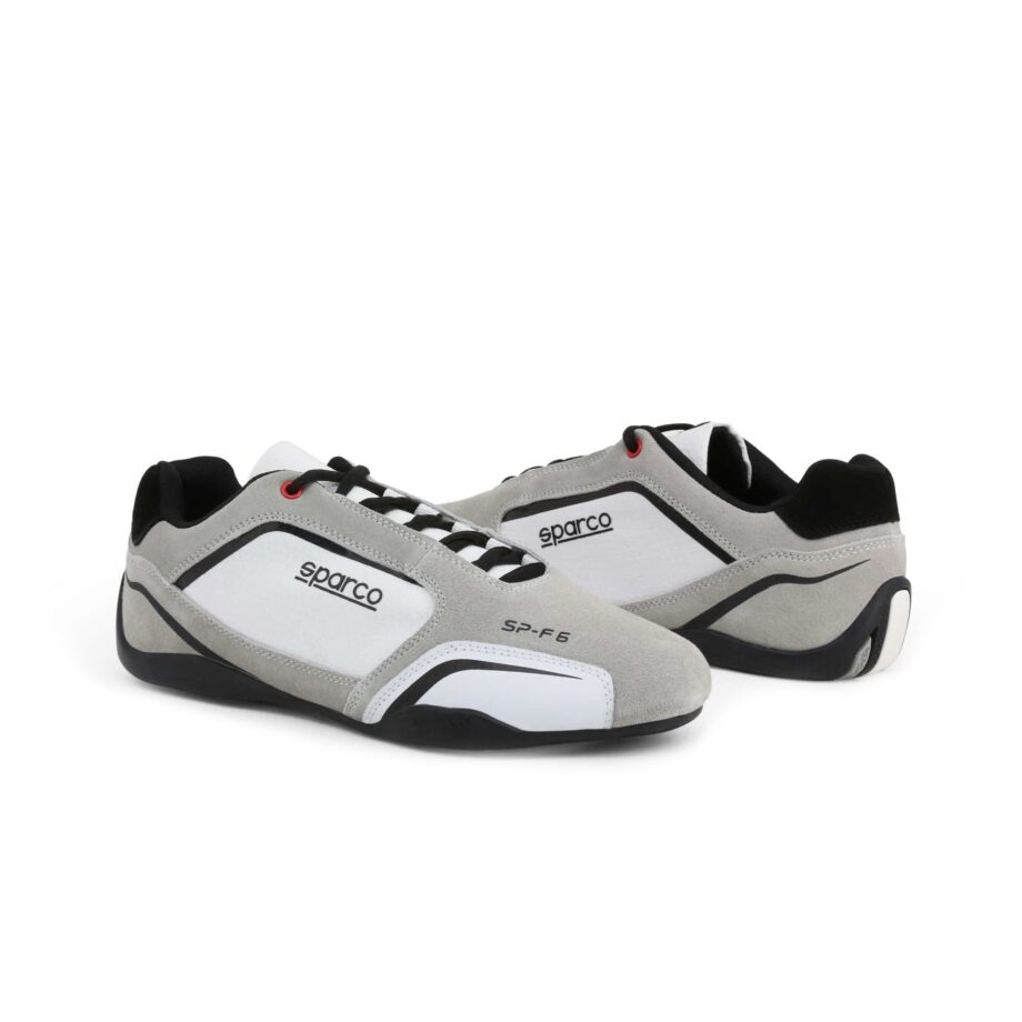 Sparco SP-F6 White Shoes Sneakers