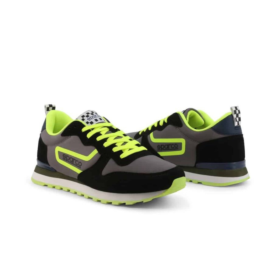 Sparco SP-Flag Black Shoes Sneakers for Men and Women (Unisex)