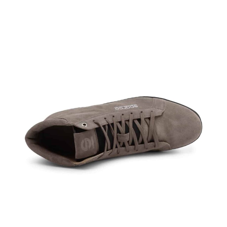 Sparco Palagio Brown Shoes Sneakers in Suede