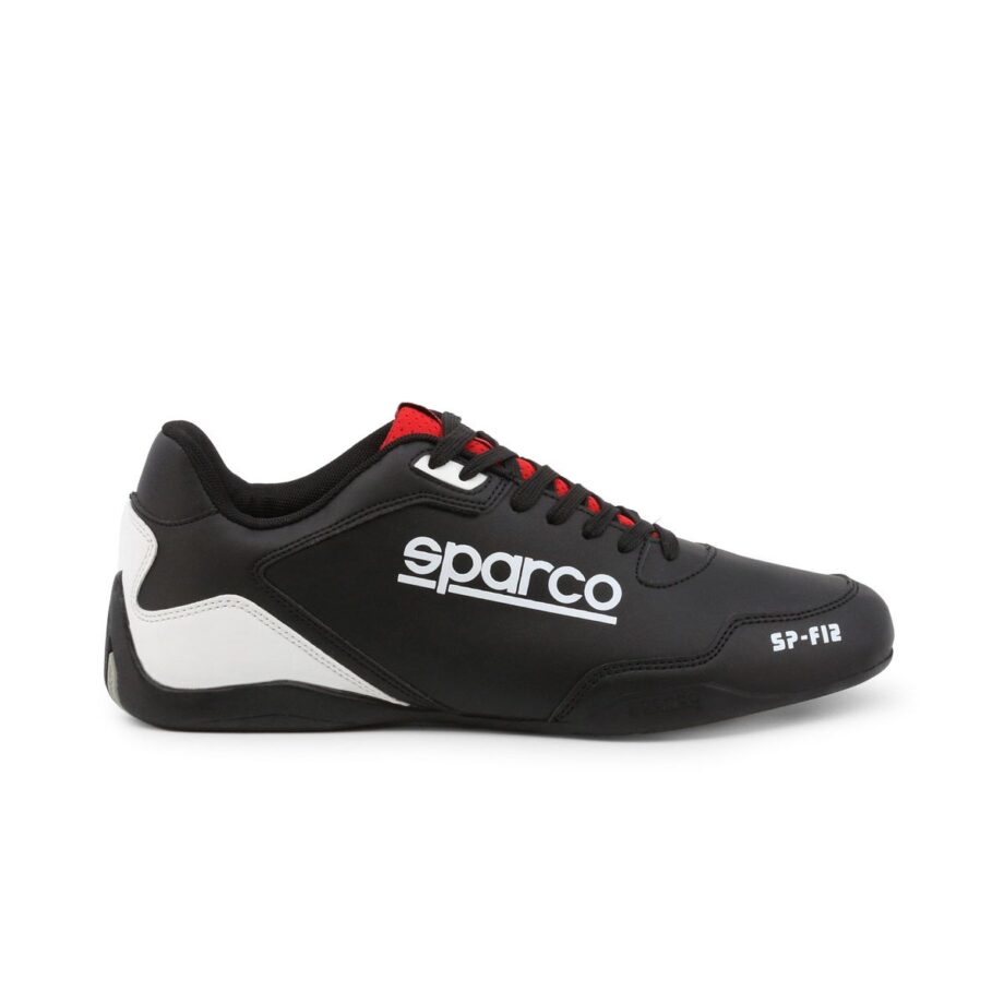 Sparco SP-F12 Black Shoes Sneakers for Men and Women (Unisex)